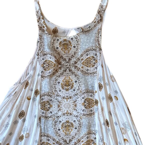 Free people into you paisley slip dress - Picture 6 of 8